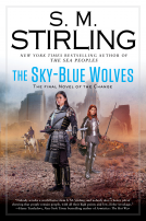 book cover for The Sky-Blue Wolves