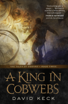 book cover for A King in Cobwebs