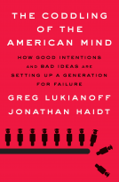book cover for The Coddling of the American Mind