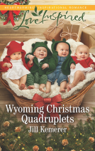 book cover for Wyoming Christmas Quadruplets