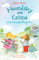 book cover for Houndsley and Catina and Cousin Wagster