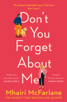 book cover for Don’t You Forget About Me