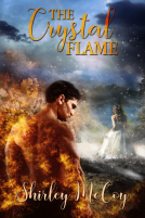 book cover for The Crystal Flame