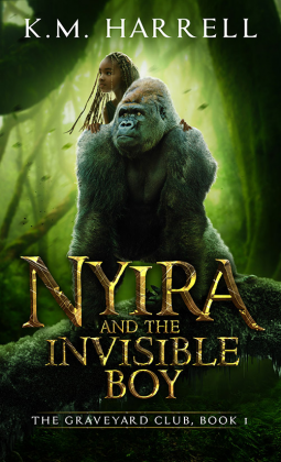 book cover for Nyira and the Invisible Boy