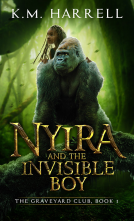 book cover for Nyira and the Invisible Boy