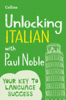 book cover for Unlocking Italian with Paul Noble
