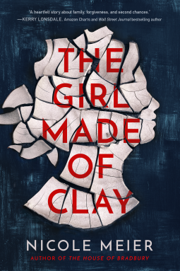 book cover for The Girl Made of Clay