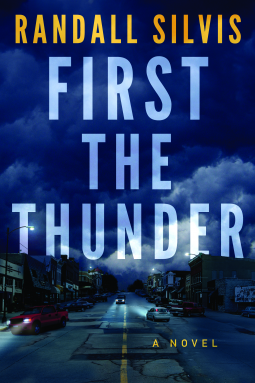 book cover for First the Thunder