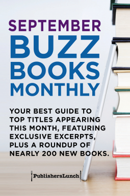 book cover for September 2018 Buzz Books Monthly