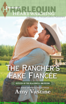 book cover for The Rancher's Fake Fiancée