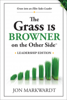 book cover for The Grass Is Browner on the Other Side Leadership Edition