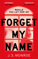 book cover for Forget My Name