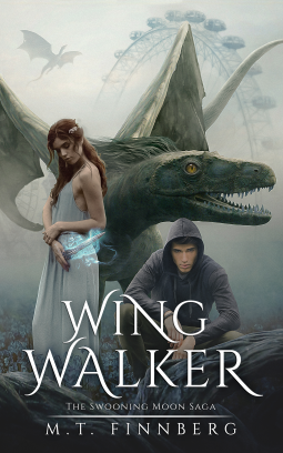 book cover for The Swooning Moon Saga: Wing Walker