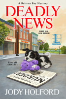 book cover for Deadly News