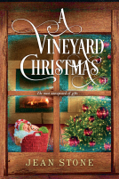 book cover for A Vineyard Christmas