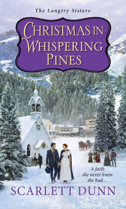 book cover for Christmas in Whispering Pines