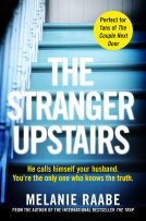 book cover for The Stranger Upstairs