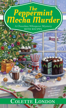book cover for The Peppermint Mocha Murder