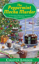 book cover for The Peppermint Mocha Murder