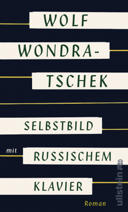 Buchcover für Selbstbild mit russischem Klavier