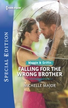 book cover for Falling for the Wrong Brother