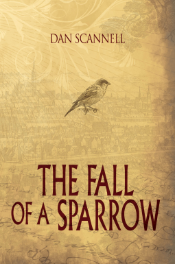 book cover for The Fall of a Sparrow
