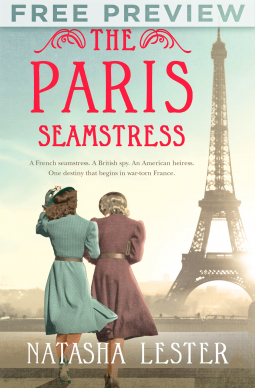 book cover for The Paris Seamstress (Free Preview: Chapters 1-4)