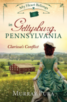 book cover for My Heart Belongs in Gettysburg, Pennsylvania