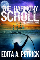 book cover for The Harmony Scroll