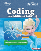 book cover for Coding with Anna and Elsa