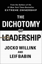 book cover for The Dichotomy of Leadership