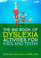 book cover for The Big Book of Dyslexia Activities for Kids and Teens