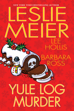 book cover for Yule Log Murder