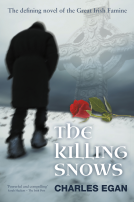book cover for The Killing Snows