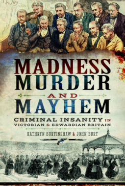book cover for Madness, Murder and Mayhem