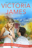 book cover for The Firefighter's Pretend Fiancee