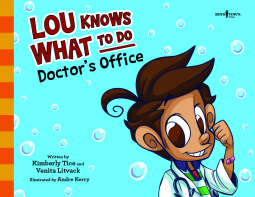 book cover for Lou Knows What to Do: Doctor’s Office