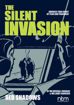 book cover for The Silent Invasion, Red Shadows