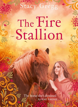 book cover for The Fire Stallion