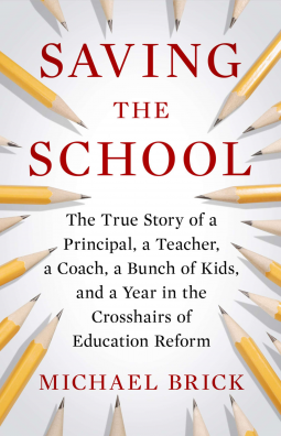 book cover for Saving the School