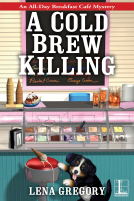 book cover for A Cold Brew Killing
