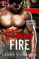 book cover for Taming Fire