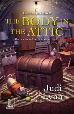 book cover for The Body in the Attic