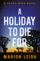 book cover for A Holiday to Die For