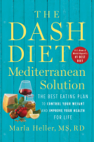 book cover for The DASH Diet Mediterranean Solution