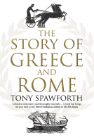 book cover for The Story of Greece and Rome