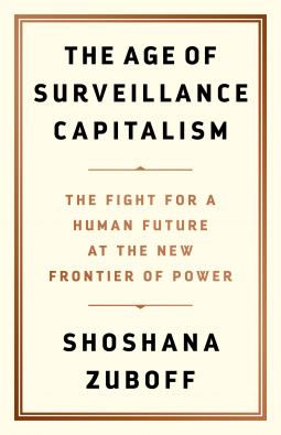 book cover for The Age of Surveillance Capitalism