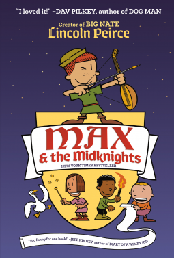 book cover for Max and the Midknights
