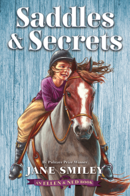 book cover for Saddles & Secrets (An Ellen & Ned Book)