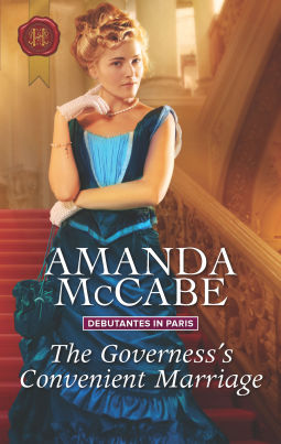 book cover for The Governess's Convenient Marriage